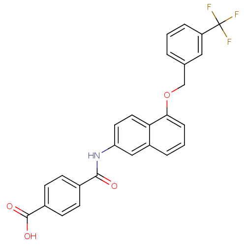 Chemical structure of BindingDB Monomer ID 50143629