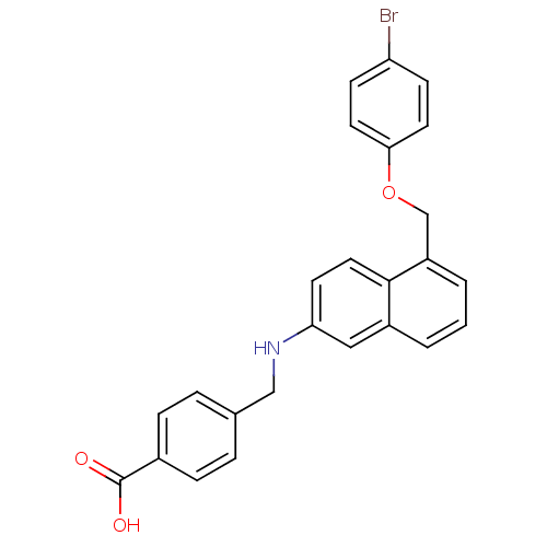 Chemical structure of BindingDB Monomer ID 50143634