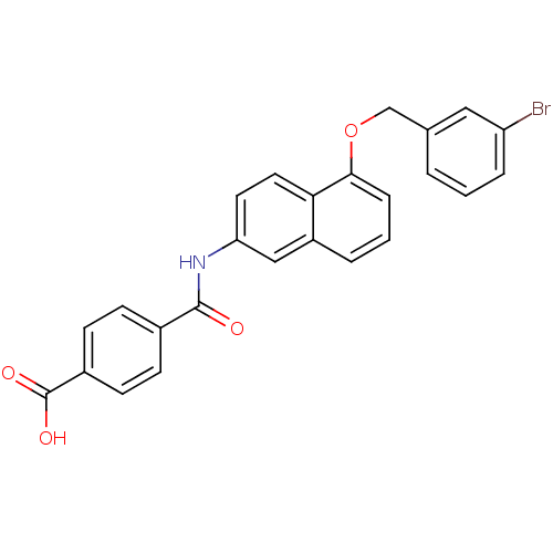Chemical structure of BindingDB Monomer ID 50143638