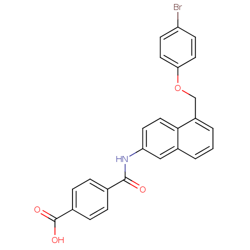 Chemical structure of BindingDB Monomer ID 50143647