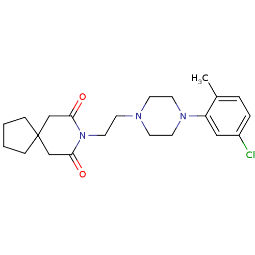 Chemical structure of BindingDB Monomer ID 50143689