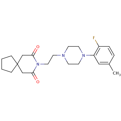 Chemical structure of BindingDB Monomer ID 50143695