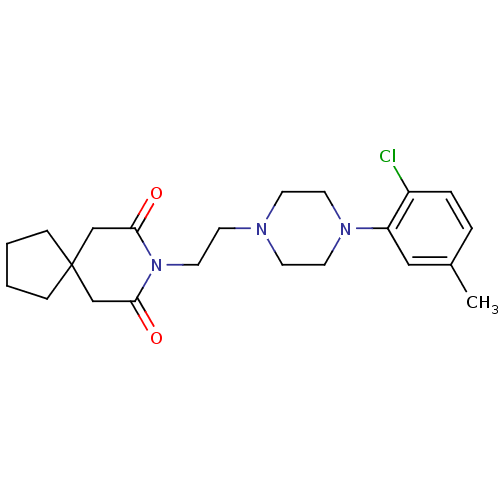 Chemical structure of BindingDB Monomer ID 50143717