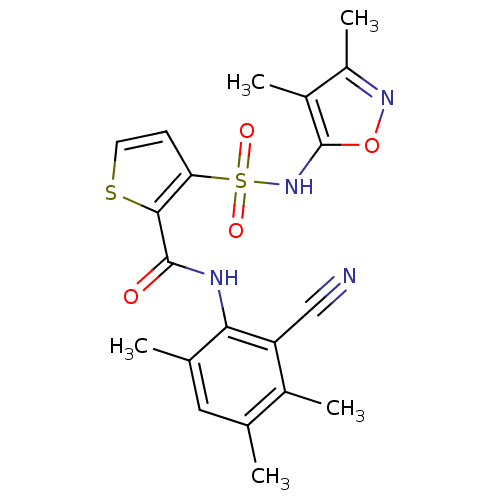 Chemical structure of BindingDB Monomer ID 50143780