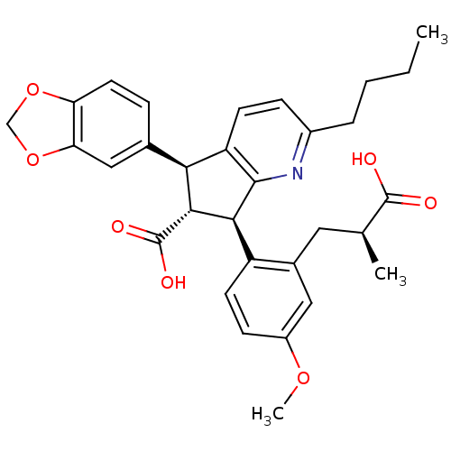 Chemical structure of BindingDB Monomer ID 50143784