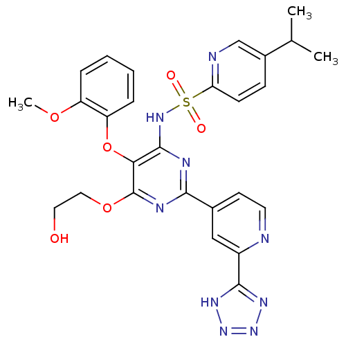 Chemical structure of BindingDB Monomer ID 50143800