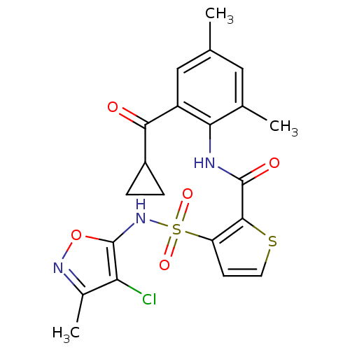 Chemical structure of BindingDB Monomer ID 50143802