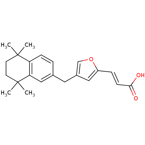 Chemical structure of BindingDB Monomer ID 50143835