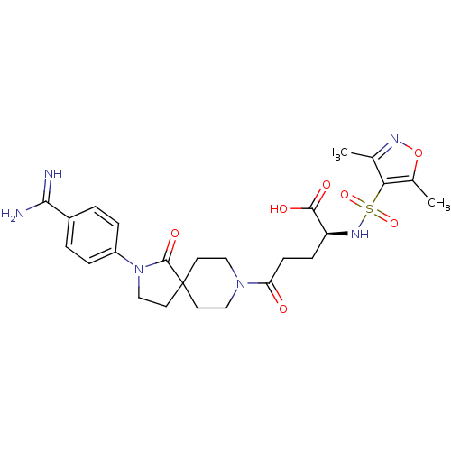 Chemical structure of BindingDB Monomer ID 50143864