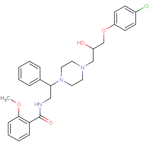 Chemical structure of BindingDB Monomer ID 50143965