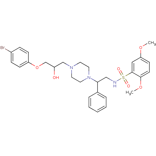 Chemical structure of BindingDB Monomer ID 50143969