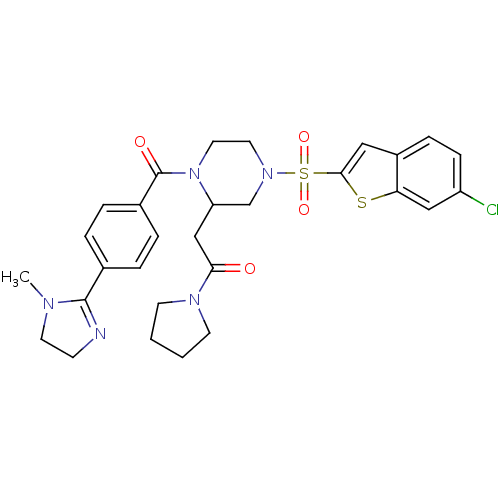 Chemical structure of BindingDB Monomer ID 50144142
