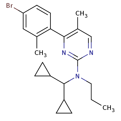 Chemical structure of BindingDB Monomer ID 50144197