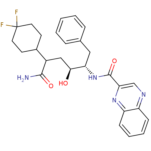 Chemical structure of BindingDB Monomer ID 50144421