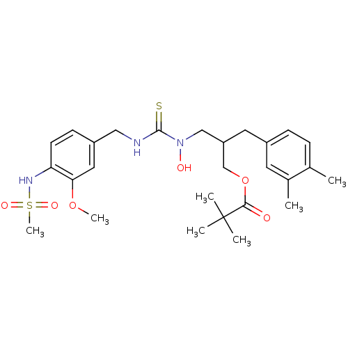 Chemical structure of BindingDB Monomer ID 50144662