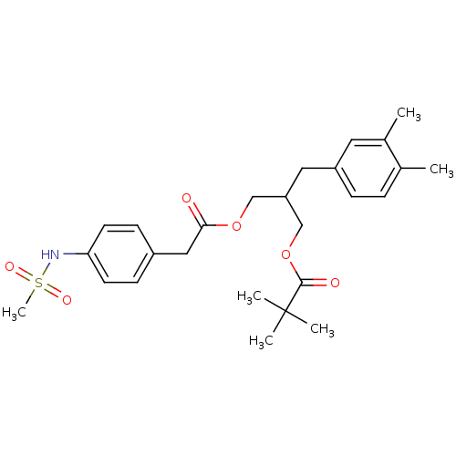 Chemical structure of BindingDB Monomer ID 50144664