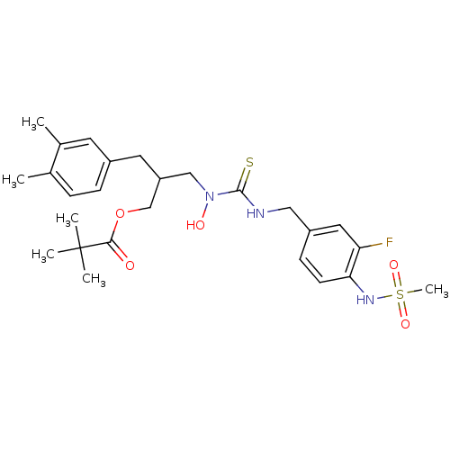 Chemical structure of BindingDB Monomer ID 50144665