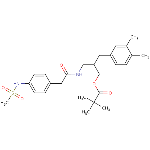 Chemical structure of BindingDB Monomer ID 50144671