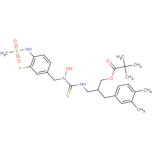 Chemical structure of BindingDB Monomer ID 50144672