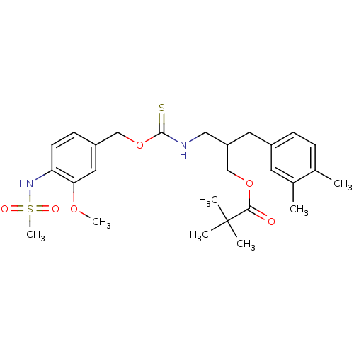 Chemical structure of BindingDB Monomer ID 50144674