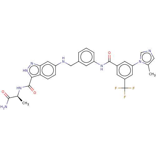 Chemical structure of BindingDB Monomer ID 50145175