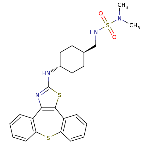 Chemical structure of BindingDB Monomer ID 50145263