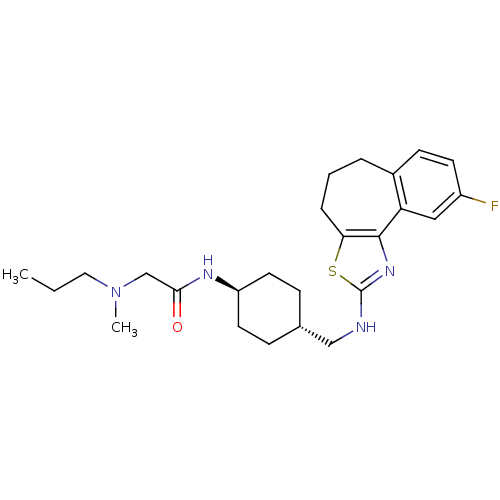 Chemical structure of BindingDB Monomer ID 50145297