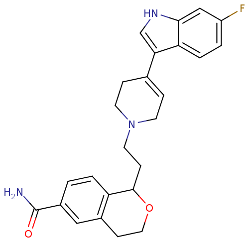 Chemical structure of BindingDB Monomer ID 50145347