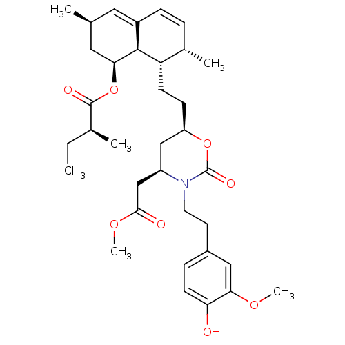 Chemical structure of BindingDB Monomer ID 50145390