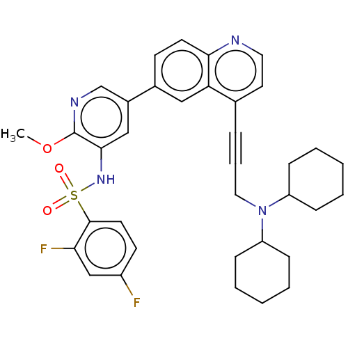 Chemical structure of BindingDB Monomer ID 50145421