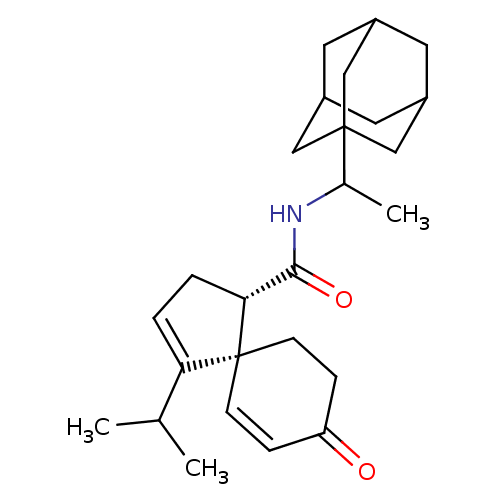 Chemical structure of BindingDB Monomer ID 50145442