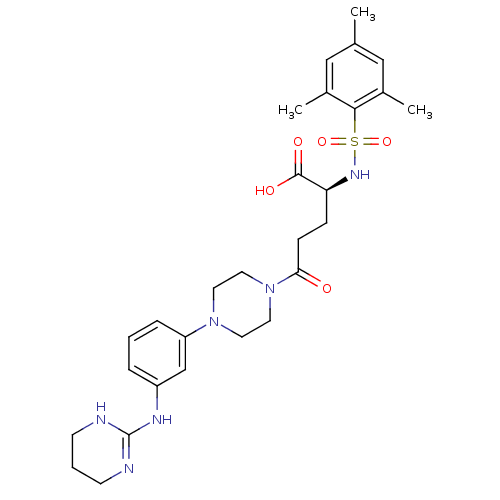 Chemical structure of BindingDB Monomer ID 50145523