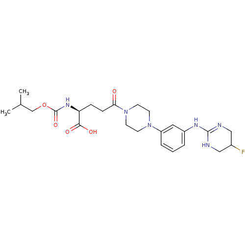 Chemical structure of BindingDB Monomer ID 50145527