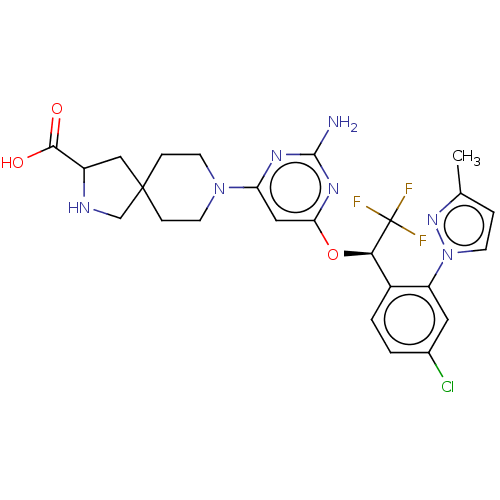 Chemical structure of BindingDB Monomer ID 50145636