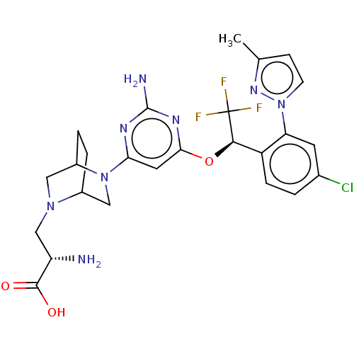 Chemical structure of BindingDB Monomer ID 50145640