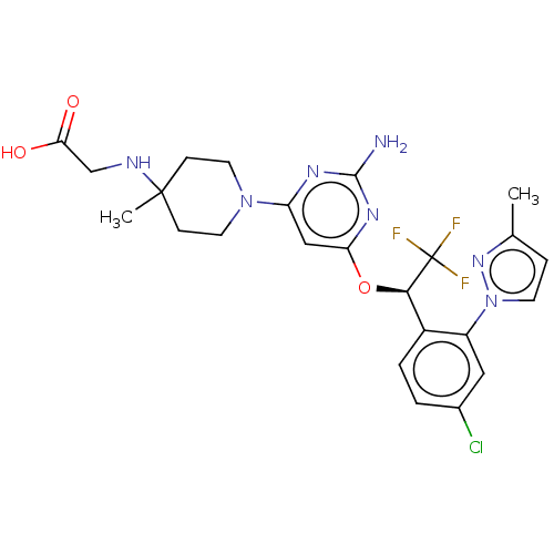 Chemical structure of BindingDB Monomer ID 50145646