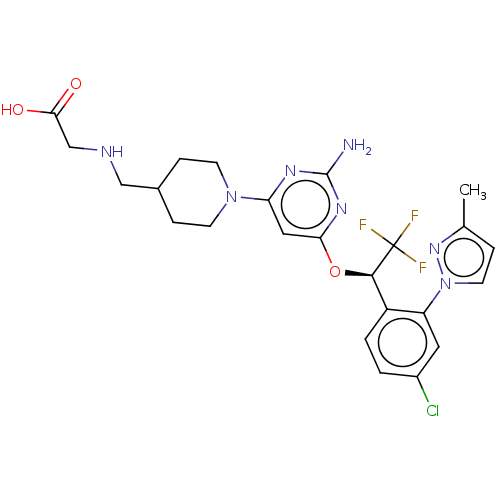 Chemical structure of BindingDB Monomer ID 50145664