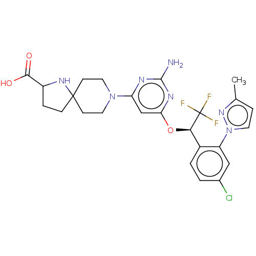 Chemical structure of BindingDB Monomer ID 50145665
