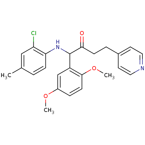 Chemical structure of BindingDB Monomer ID 50145725