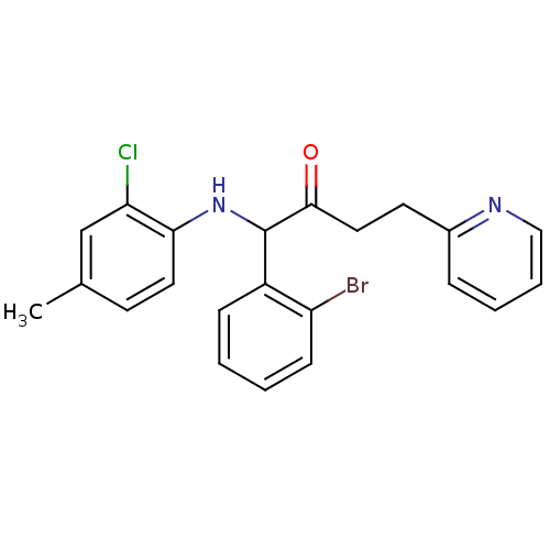Chemical structure of BindingDB Monomer ID 50145726