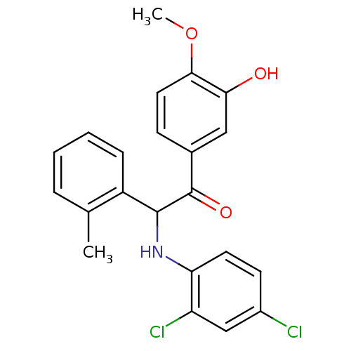 Chemical structure of BindingDB Monomer ID 50145732