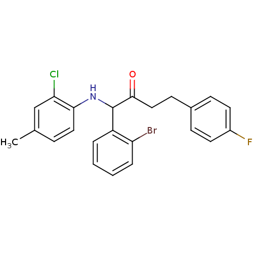 Chemical structure of BindingDB Monomer ID 50145734