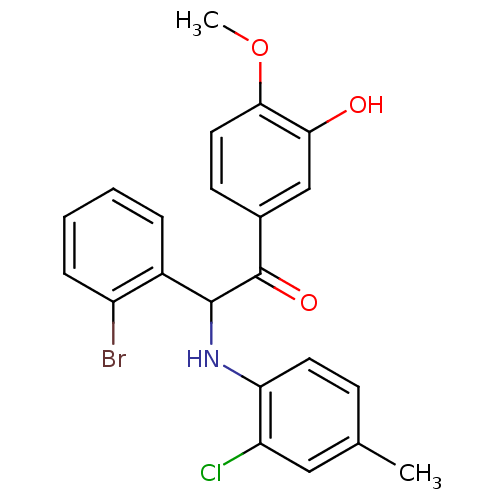 Chemical structure of BindingDB Monomer ID 50145737