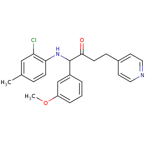 Chemical structure of BindingDB Monomer ID 50145744