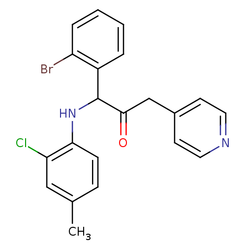 Chemical structure of BindingDB Monomer ID 50145750
