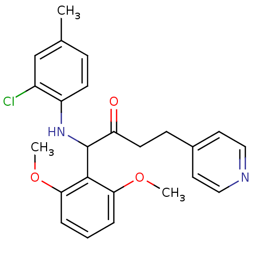 Chemical structure of BindingDB Monomer ID 50145756