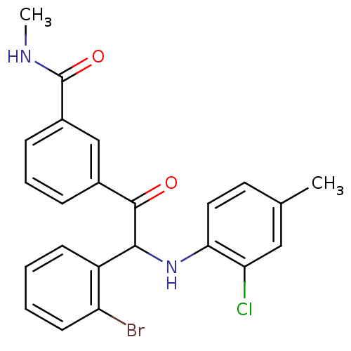 Chemical structure of BindingDB Monomer ID 50145764