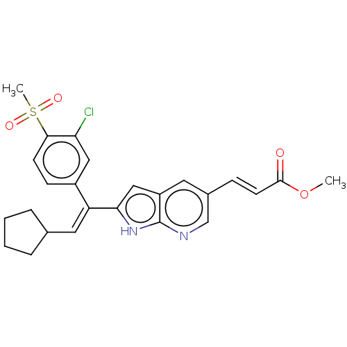 Chemical structure of BindingDB Monomer ID 50145867