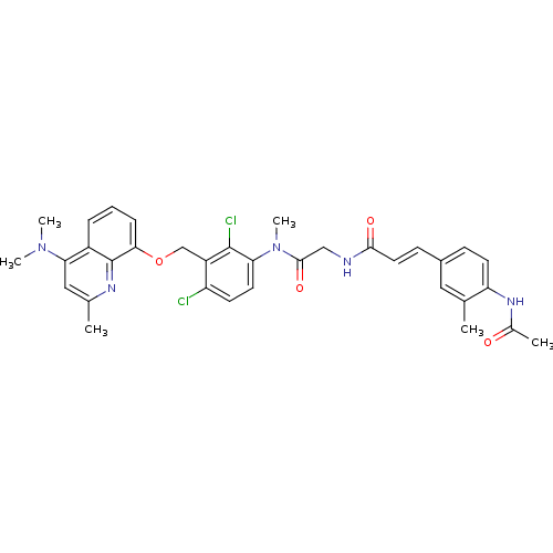 Chemical structure of BindingDB Monomer ID 50146099