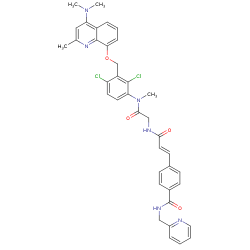 Chemical structure of BindingDB Monomer ID 50146100